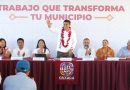 Impulsa Jara Cruz construcción de caminos y el campo en Coxcaltepec Cántaros