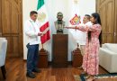 Designa Gobernador Salomón Jara a Noel Hernández y Mónica López como encargados de Administración y Sebienti