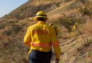 Atiende Coesfo incendio forestal en Santiago Xiacuí