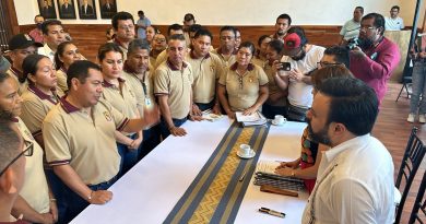 Recibe Gobierno del Estado de Oaxaca pliego petitorio de Sección 35 del SNTSA