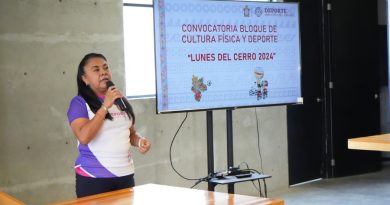 Presentan Convocatoria de Cultura Física y Deporte “Lunes del Cerro 2024”