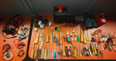 Decomisa SSPC más de 80 objetos y sustancias no permitidas en el Centro Penitenciario Varonil de Tanivet