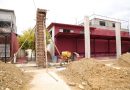 Construye Primavera Oaxaqueña techado de la cancha de la agencia Donají