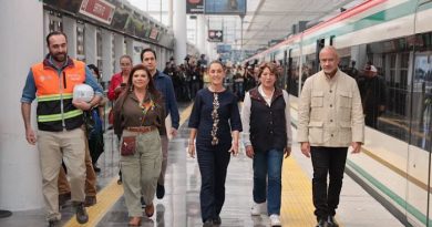 A FINALES DE ENERO DE 2026 SE PODRÁ USAR EL TREN EL INSURGENTE DE TOLUCA A OBSERVATORIO: PRESIDENTA CLAUDIA SHEINBAUM