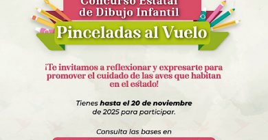 Convoca Gobierno de Oaxaca a participar en el Concurso Estatal de Dibujo Infantil “Pinceladas al Vuelo”