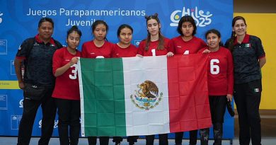 Consiguen oaxaqueñas medalla de bronce en golbol en los Juegos Parapanamericanos Juveniles Chile 2025