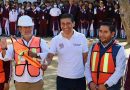 Con más de 6.4 mdp, Gobierno de Oaxaca construye seis aulas en Escuela Secundaria Técnica número 248