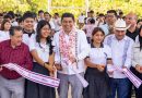 Con obras de infraestructura educativa, mejora Gobierno del Bienestar aprendizaje de las adolescencias en Santa María Tonameca