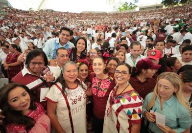 Queremos que continúen los gobiernos del pueblo para el pueblo. Confiamos en Oaxaca: Claudia Sheinbaum suma apoyo de liderazgos oaxaqueños