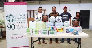 A través de donativos, Monte de Piedad contribuye al bienestar de los pueblos y comunidades de Oaxaca