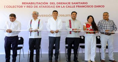 Mejora Gobierno del Estado infraestructura hídrica y alcantarillado en zona metropolitana de Oaxaca