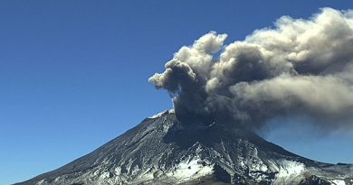 Así luce el Popocatépetl tras emisión de fumarola: alertan por caída de ceniza en tres estados