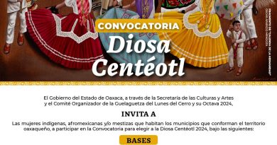Convocan a elegir a la Diosa Centéotl 2024 en Oaxaca