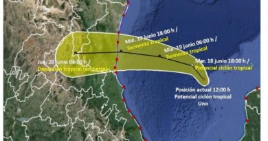Pronostican alta probabilidad de lluvias en Oaxaca en las próximas 48 horas