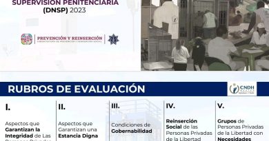 Oaxaca, quinto lugar nacional en crecimiento anual en mejora de políticas penitenciarias: CNDH
