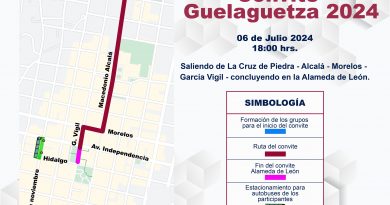 Activarán dispositivo de Seguridad Vial para el Primer Convite de Guelaguetza 2024