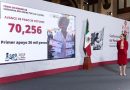 GOBIERNO DE MÉXICO: SE HAN OTORGADO 70 MIL 256 APOYOS A PERSONAS AFECTADAS POR LAS LLUVIAS