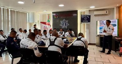 Promueve SSPC Masculinidades Positivas entre elementos de la Policía Vial Estatal