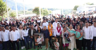 Otorga Salomón Jara acceso al bienestar de pobladores de San Pedro Mártir Quiechapa en Oaxaca