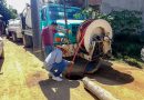 Concluye Ceabien trabajos de limpieza y desazolve en la red de alcantarillado sanitario de Santa María Colotepec