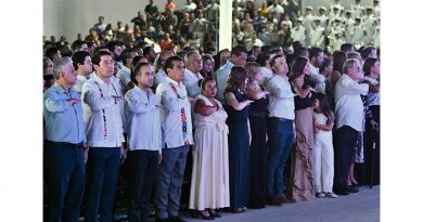 Asiste diputado Esteban Bautista a informe de labores en Boca del Río