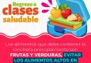 Recomienda SSO lunch saludable para niñas y niños ante el regreso a clases 