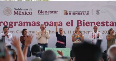 CON EL PLAN MICHOACÁN POR LA PAZ Y LA JUSTICIA VAMOS A ESTAR CERCA Y A DAR RESULTADOS: PRESIDENTA CLAUDIA SHEINBAUM DESDE LÁZARO CÁRDENAS