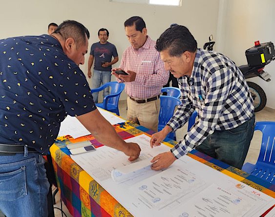 Logra Sego firmar convenio definitivo de conciliación agraria número 50 de la administración del Gobernador Salomón Jara