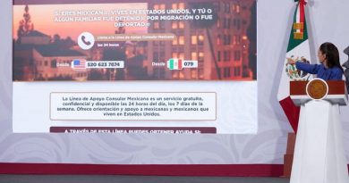 ESTAMOS FORTALECIENDO LOS CONSULADOS DE MÉXICO EN EU: PRESIDENTA CLAUDIA SHEINBAUM; SRE HA INVERTIDO MÁS DE 31 MDP PARA ATENDER A 2 MIL 334 MEXICANOS