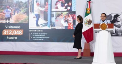 PRESIDENTA CLAUDIA SHEINBAUM RESALTA REDUCCIÓN DE 44% EN LOS HOMICIDIOS DOLOSOS A NIVEL NACIONAL; REPRESENTAN 38 HOMICIDIOS DIARIOS MENOS