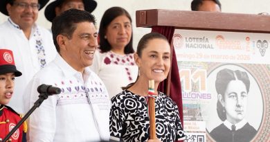 Encabezan Claudia Sheinbaum y Salomón Jara 220 aniversario del Natalicio de Benito Juárez
