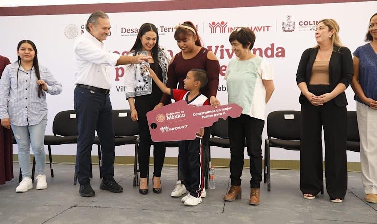 INFONAVIT REALIZA SEGUNDA ENTREGA DE VIVIENDAS DEL BIENESTAR EN COLIMA
