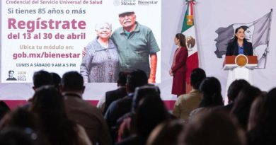 PRESIDENTA CLAUDIA SHEINBAUM ANUNCIA DECRETO PARA CREAR EL SERVICIO UNIVERSAL DE SALUD; DEL 13 AL 30 DE ABRIL INICIA CREDENCIALIZACIÓN DE PERSONAS DE 85 AÑOS Y MÁS
