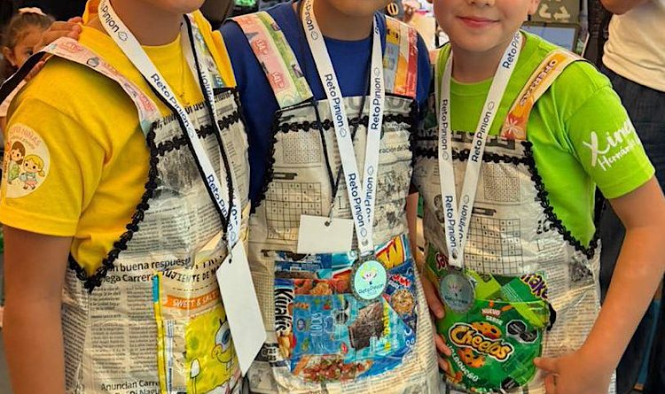 Con un proyecto innovador que impulsa la educación ambiental, niñas oaxaqueñas ganan el Reto Pinion 2026