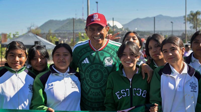 Inaugura Salomón Jara Mundialito Escolar Oaxaca 2026