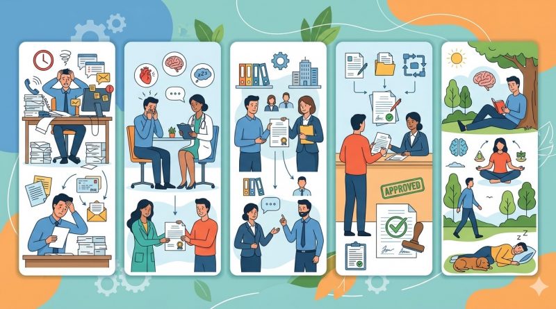 Cómo pedir una incapacidad por estrés laboral 