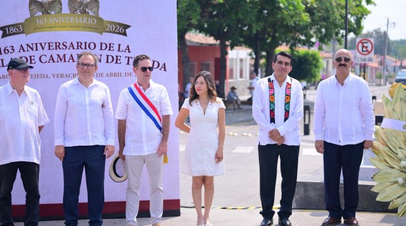 Conmemora Congreso de Veracruz el CLXIII aniversario de la Batalla de Camarón