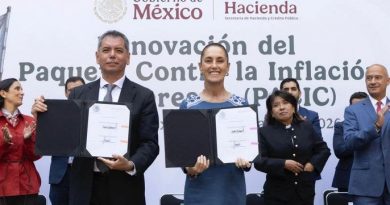 PRESIDENTA CLAUDIA SHEINBAUM, EMPRESAS PROVEEDORAS Y TIENDAS DE AUTOSERVICIO FIRMAN RENOVACIÓN DEL PACIC PARA MANTENER EL PRECIO DE LA CANASTA BÁSICA EN 910 PESOS