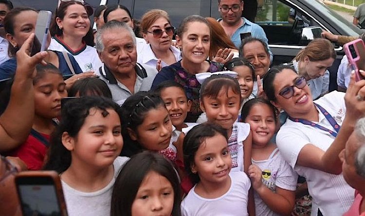 “SE GOBIERNA ESCUCHANDO AL PUEBLO”: PRESIDENTA CLAUDIA SHEINBAUM INAUGURA OBRAS PARA PREVENIR INUNDACIONES EN 5 COMUNIDADES DE VERACRUZ