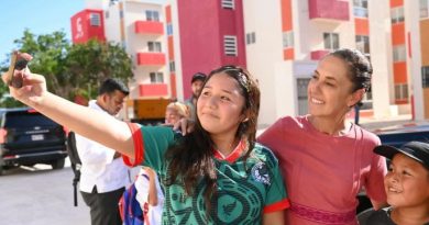 LOS GOBIERNOS DEBEN SER FACILITADORES PARA LA FELICIDAD DEL PUEBLO: PRESIDENTA CLAUDIA SHEINBAUM ENCABEZA ENTREGA DE VIVIENDA EN CANCÚN, QUINTANA ROO
