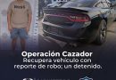 Operación Cazador detiene a masculino y recupera vehículo con reporte de robo en Oaxaca de Juárez