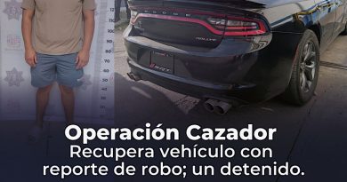 Operación Cazador detiene a masculino y recupera vehículo con reporte de robo en Oaxaca de Juárez