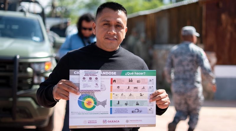 Instala Salomón Jara Consejo Regional de Protección Civil en la Sierra de Flores Magón