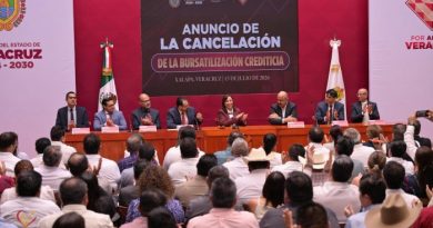 Logro histórico, Veracruz extingue la deuda bursátil de 199 municipios: Gobernadora