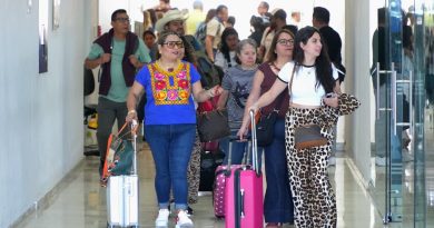 Se movilizan 2.15 millones de personas en aeropuertos de Oaxaca de enero a julio: Sectur