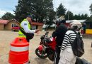 “Piensa, lleguemos a salvo”: concientiza Policía Vial a motociclistas
