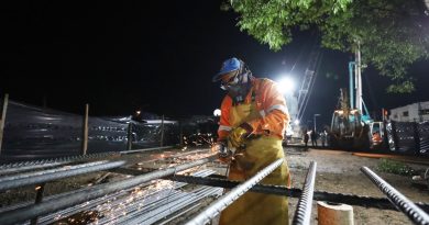 Gobierno de Oaxaca fortalece construcción del distribuidor vial en Viguera