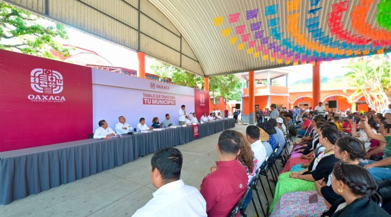 Con Trabajo que Transforma tu Municipio, Salomón Jara impulsa el desarrollo de Santiago Minas