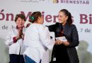 ES EN LA CUARTA TRANSFORMACIÓN CUANDO MÁS SE RECONOCE A LAS MUJERES: PRESIDENTA CLAUDIA SHEINBAUM ENTREGA TARJETAS DE LA PENSIÓN MUJERES BIENESTAR EN NAUCALPAN, EDOMEX