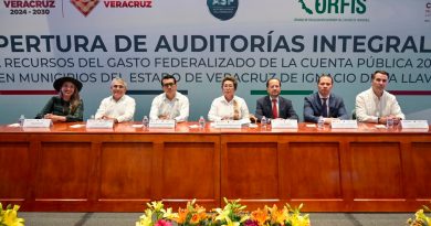 Respalda Congreso de Veracruz trabajo coordinado para la rendición de cuentas